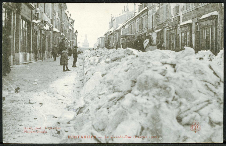 La Grande Rue, février 1906