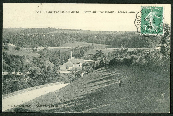 Vallée du Drouvenont, les usines Jaillot