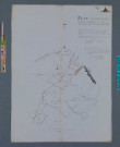Plan d'une partie seulement du territoire de la commune