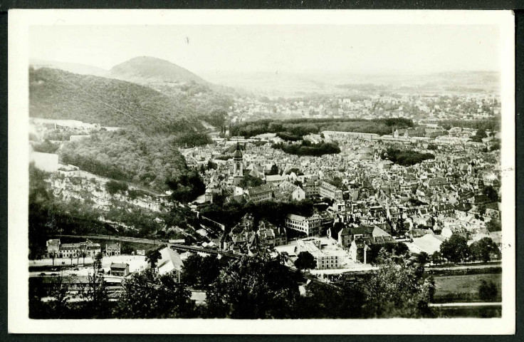 Vue générale prise de Bregille