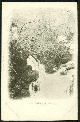 Le Dessoubre, chute d'eau