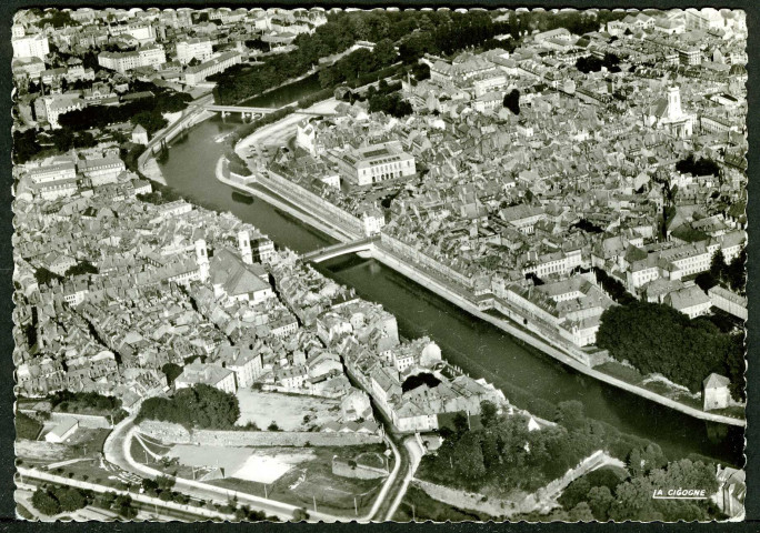 En avion sur Besançon
