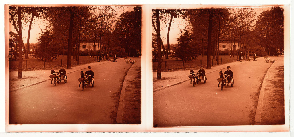 La course sur les petits chevaux du bois de Boulogne