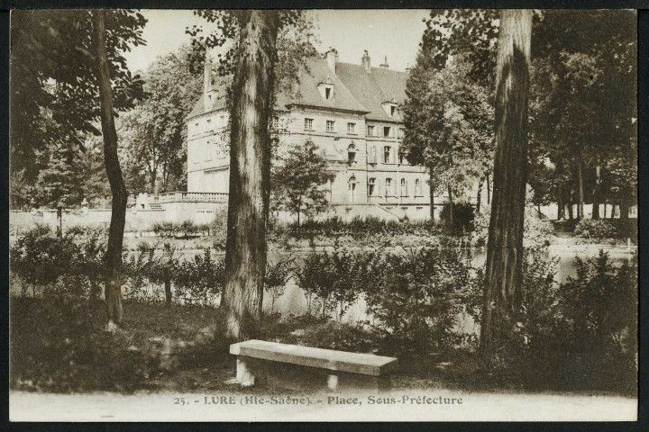 Place, la sous-préfecture