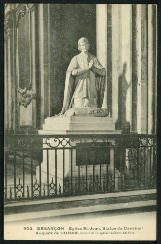 Statue du cardinal Auguste de Rohan