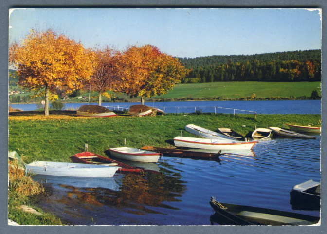 Les barques au repos