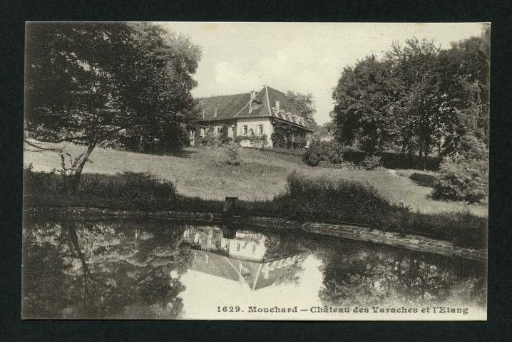 Château des Varaches et l'étang
