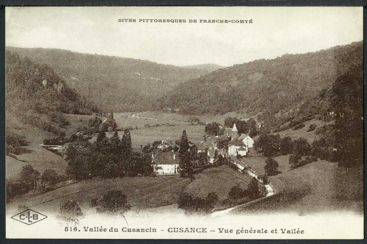 Vue générale et vallée