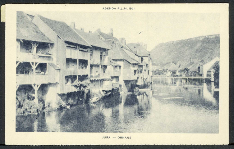 Vielles maisons sur la Loue