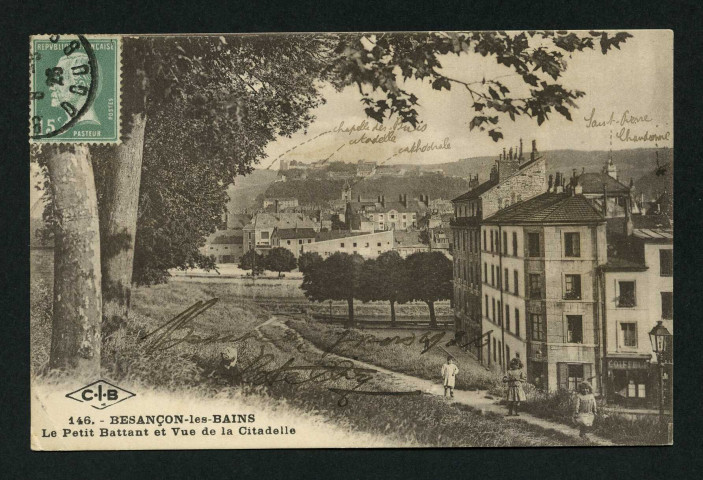 Le petit Battant et vue de la Citadelle