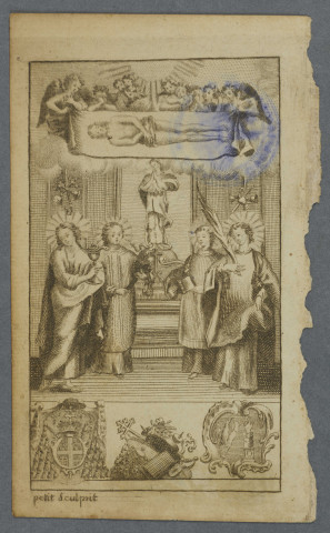 Avec la Vierge