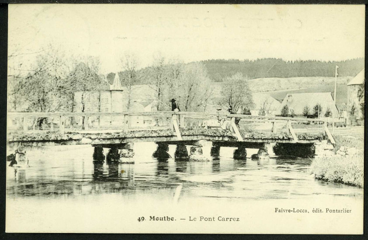 Le pont Carrez