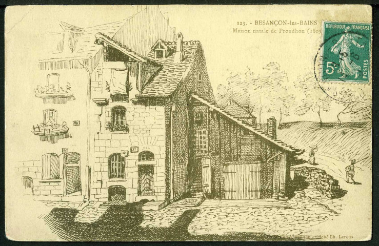 Maison natale de Proudhon
