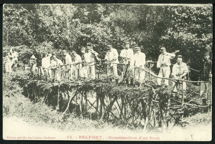 Construction d'un pont