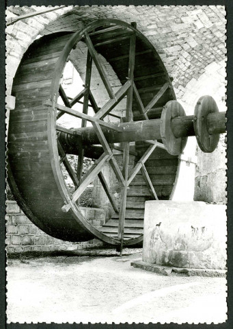 La citadelle, grande roue du puits