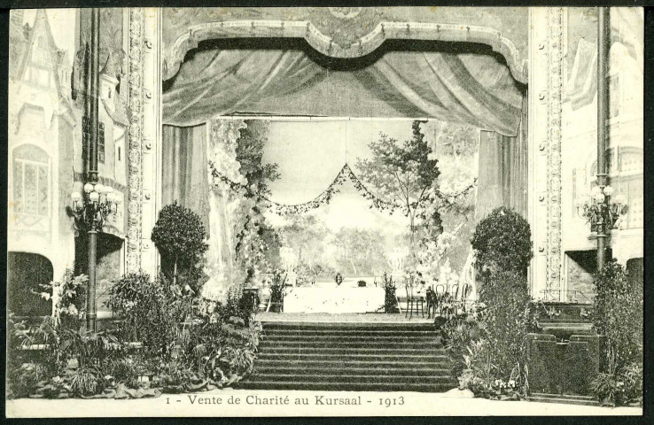 Vente de charité au kursaal