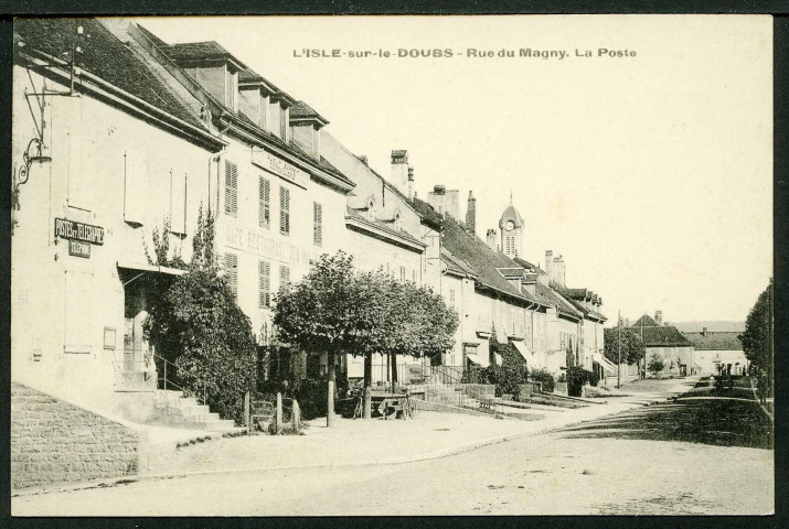 Rue du Magny, la poste