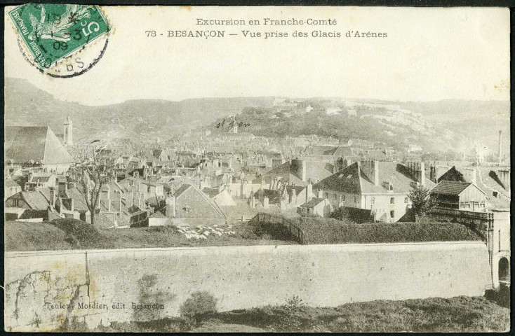 Vue générale, les fortifications et la citadelle