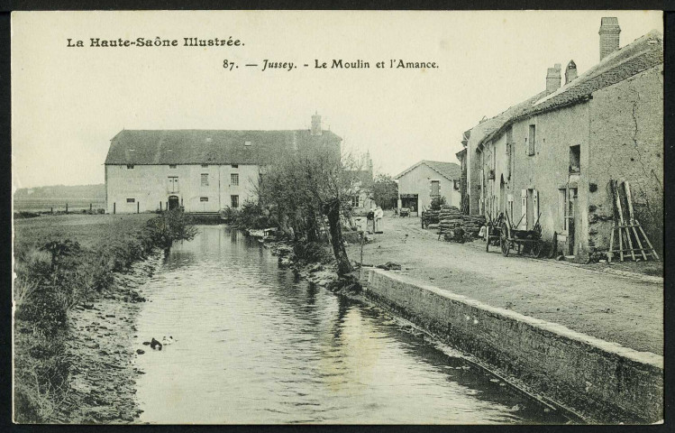 Le moulin et de l'Amance