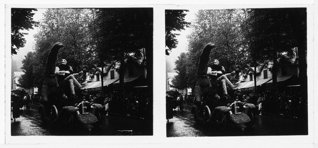 Fêtes des fleurs, un char