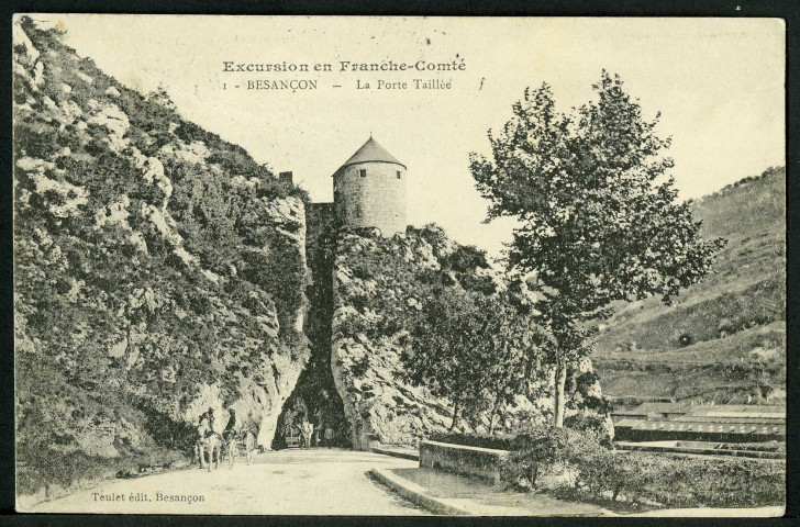 La porte Taillée, coté extérieur