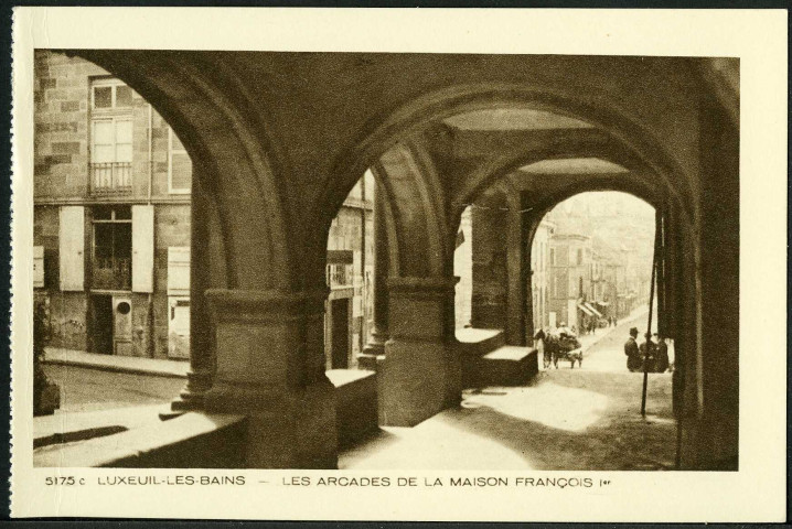 Les arcades de la maison François 1er