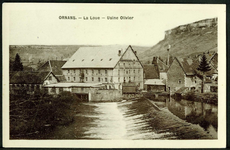Vue des usines Olivier
