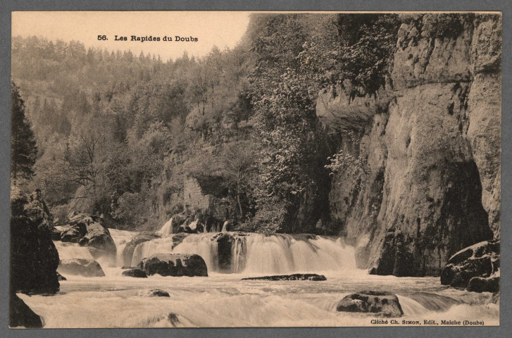 Les rapides du Doubs