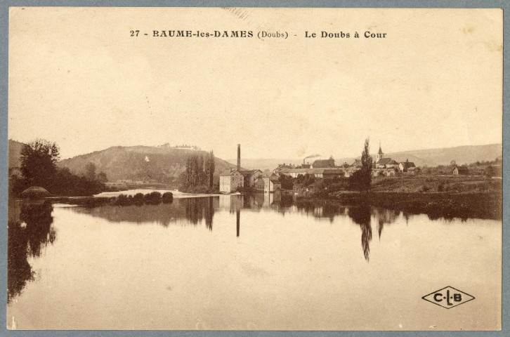 Le Doubs à Cour