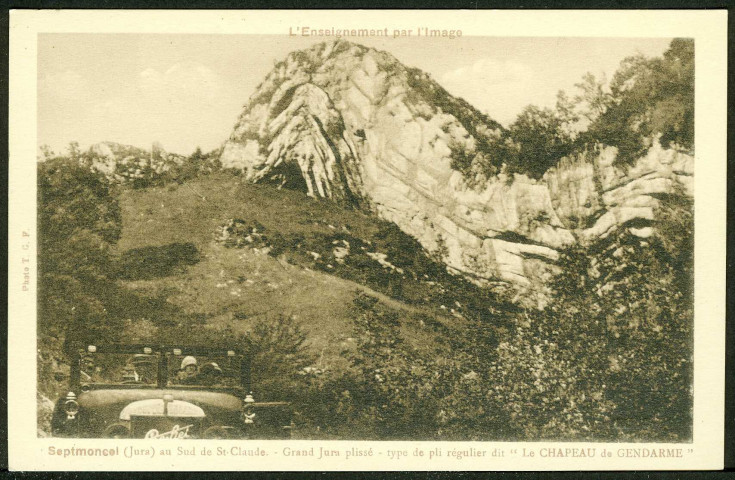 Septmoncel (Jura). Grand Jura plissé
