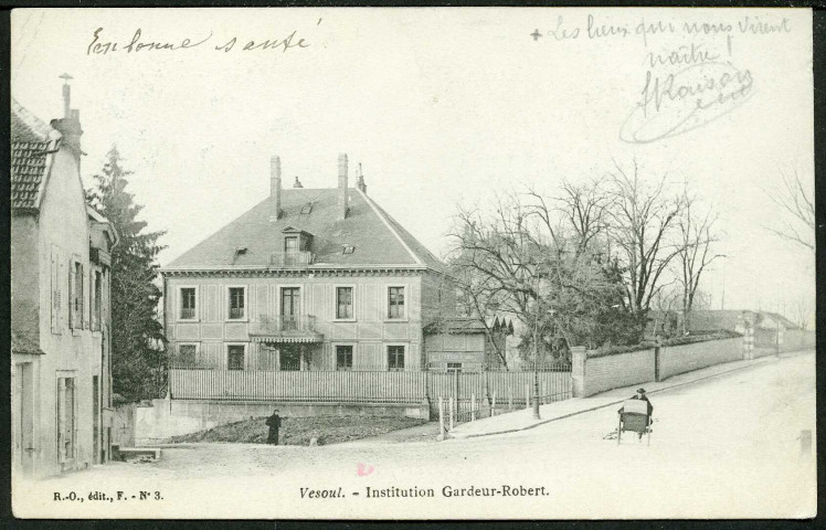 Institution Gardeur Robert