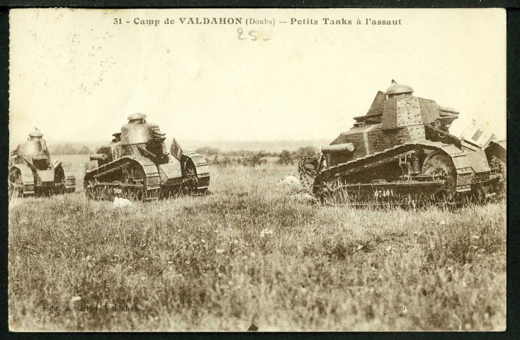 Petits tanks à l'assaut