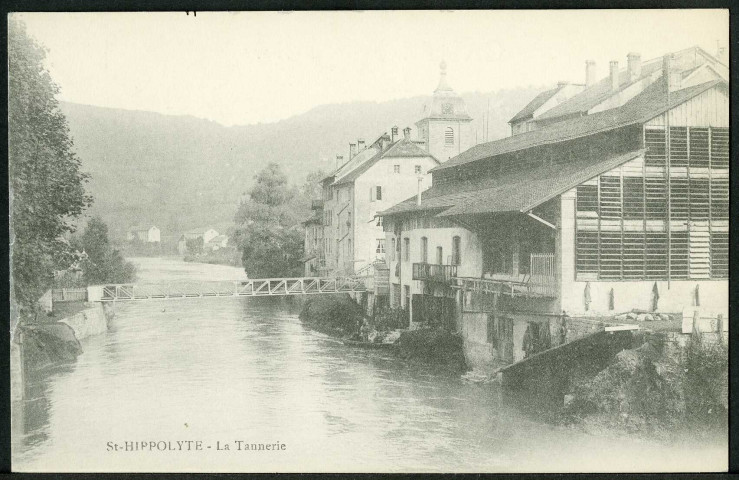 Bords du Dessoubre, la Tannerie