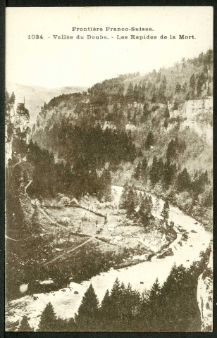 Vallée du Doubs, les rapides de la Mort