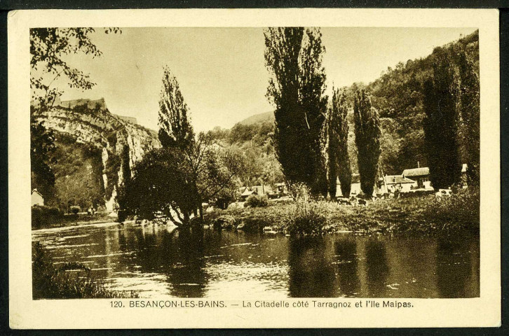 La citadelle coté Tarragnoz et l'île Malpas