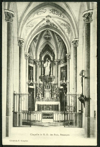 La chapelle des Buis, intérieur