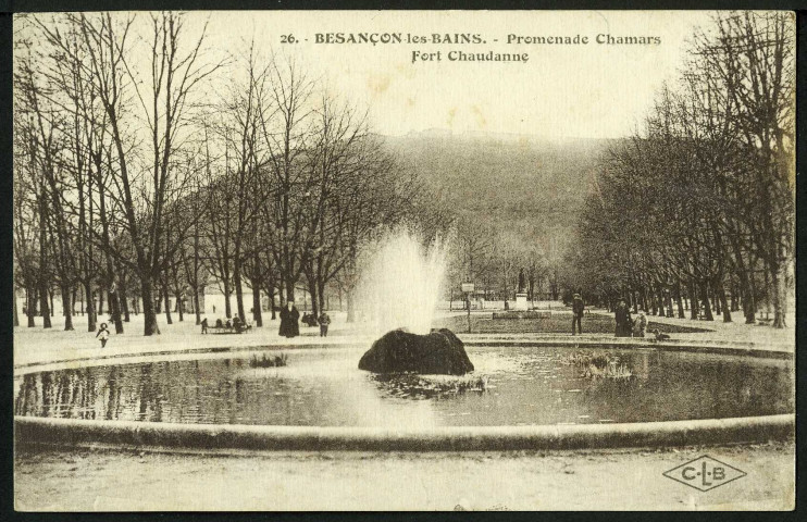Promenade Chamars, fort de Chaudanne