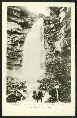 Cascade du Hérisson, le Grand Saut