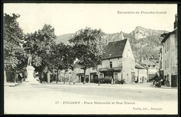 Place Nationale et rue Travot