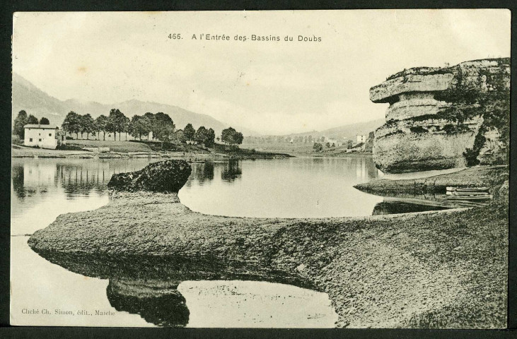 A l'entrée des bassins du Doubs