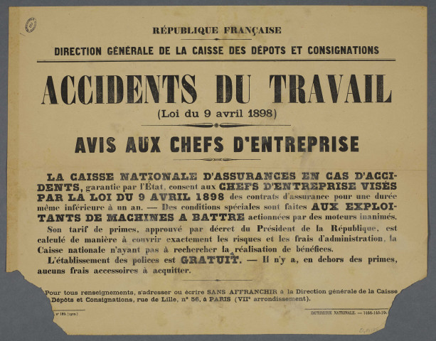 Accident du travail