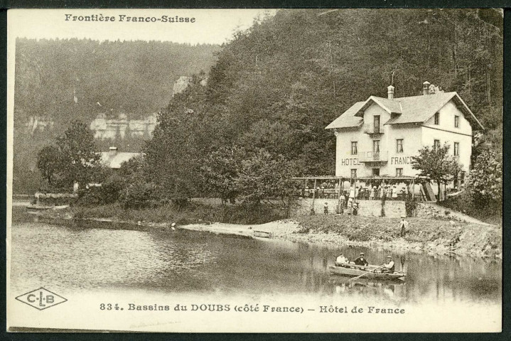 Bassins du Doubs (côté France). Hôtel de France