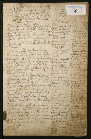 BMS 1720-1745 (protestants)