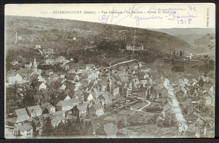 Vue générale, la Bouloie, route de Meslières